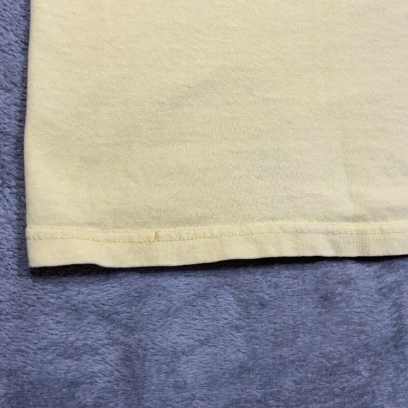 Vintage Gus Macker Shirt Mens Large Gusbuster Basketball Retro Yellow Faded 90s - Picture 10 of 12